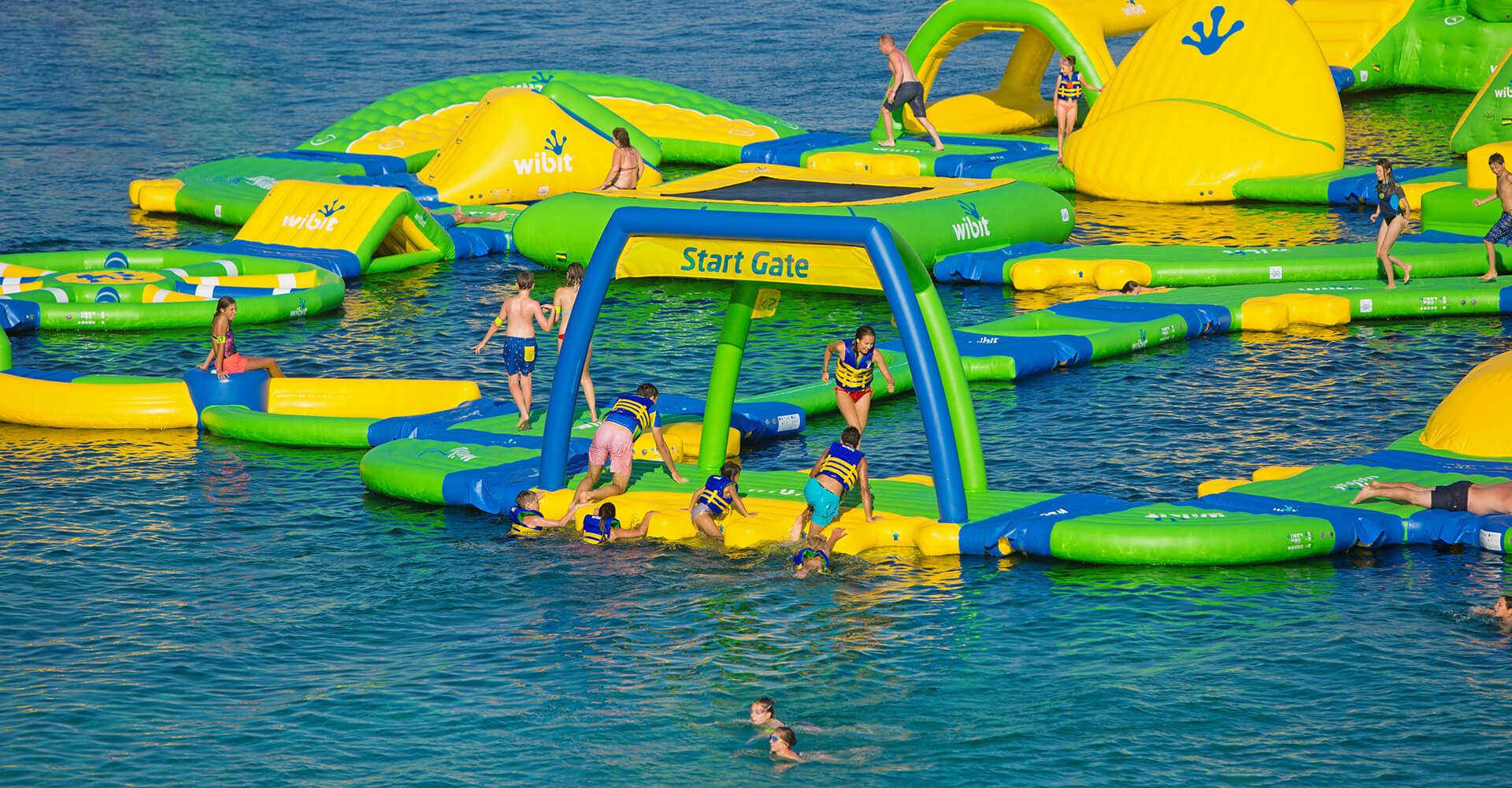 Water sports equipment for open water parks | Wibit Sports | Wibit Sports